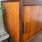 Mid Century Teak Record Cabinet