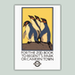 London Underground Penguin Vintage Print - A3