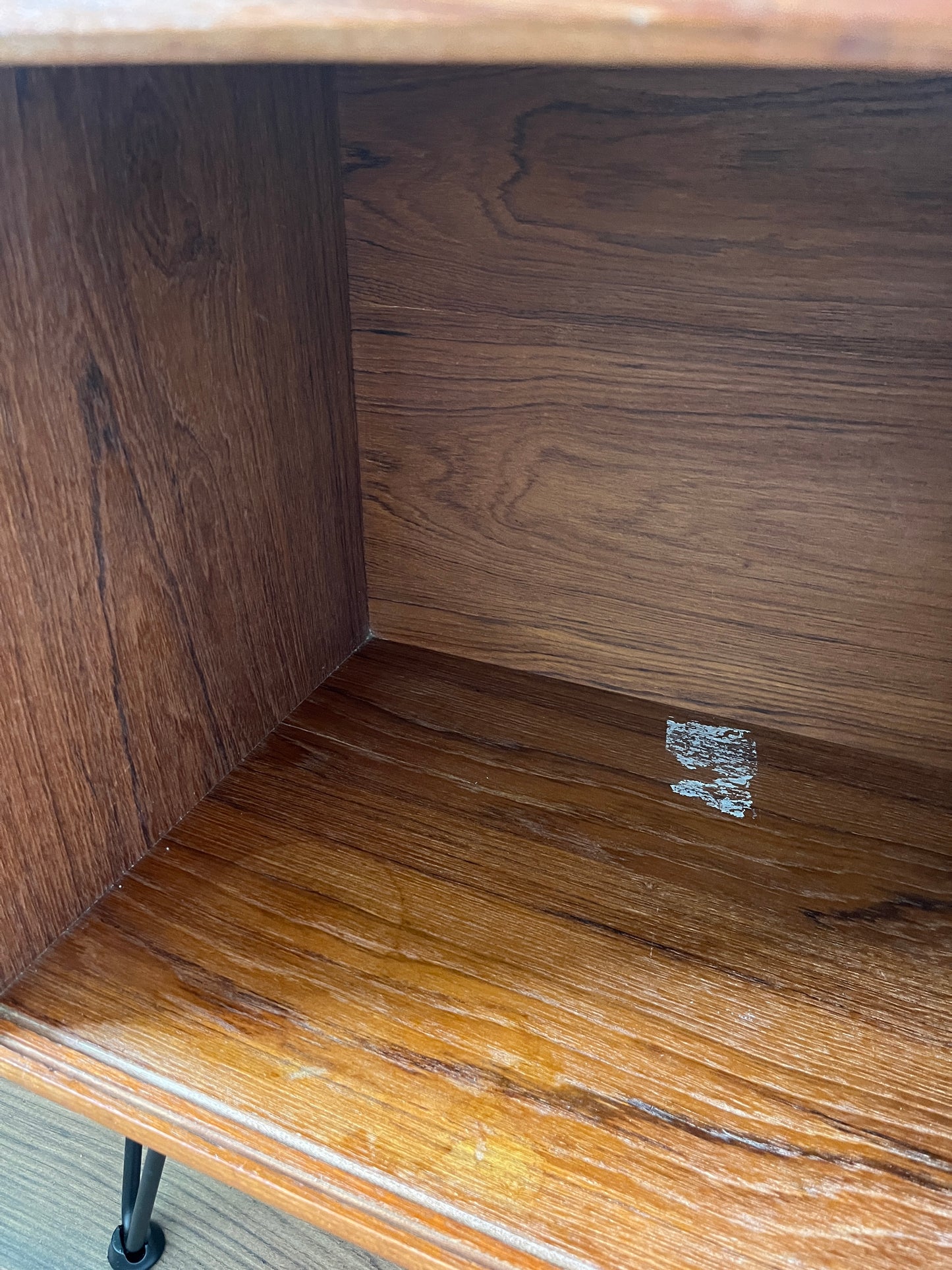 Mid Century Teak Record Cabinet