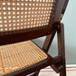 1960s Cane Folding Chairs