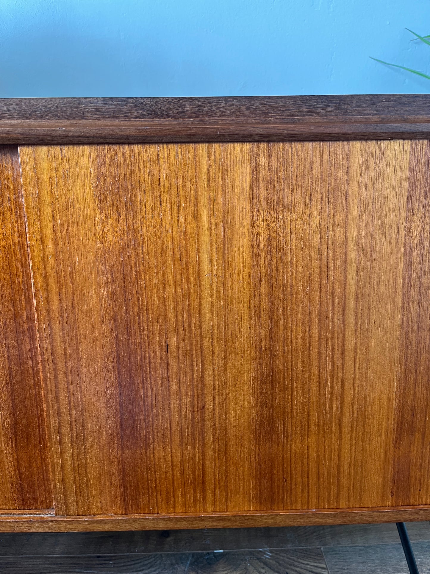 Mid Century Teak Record Cabinet