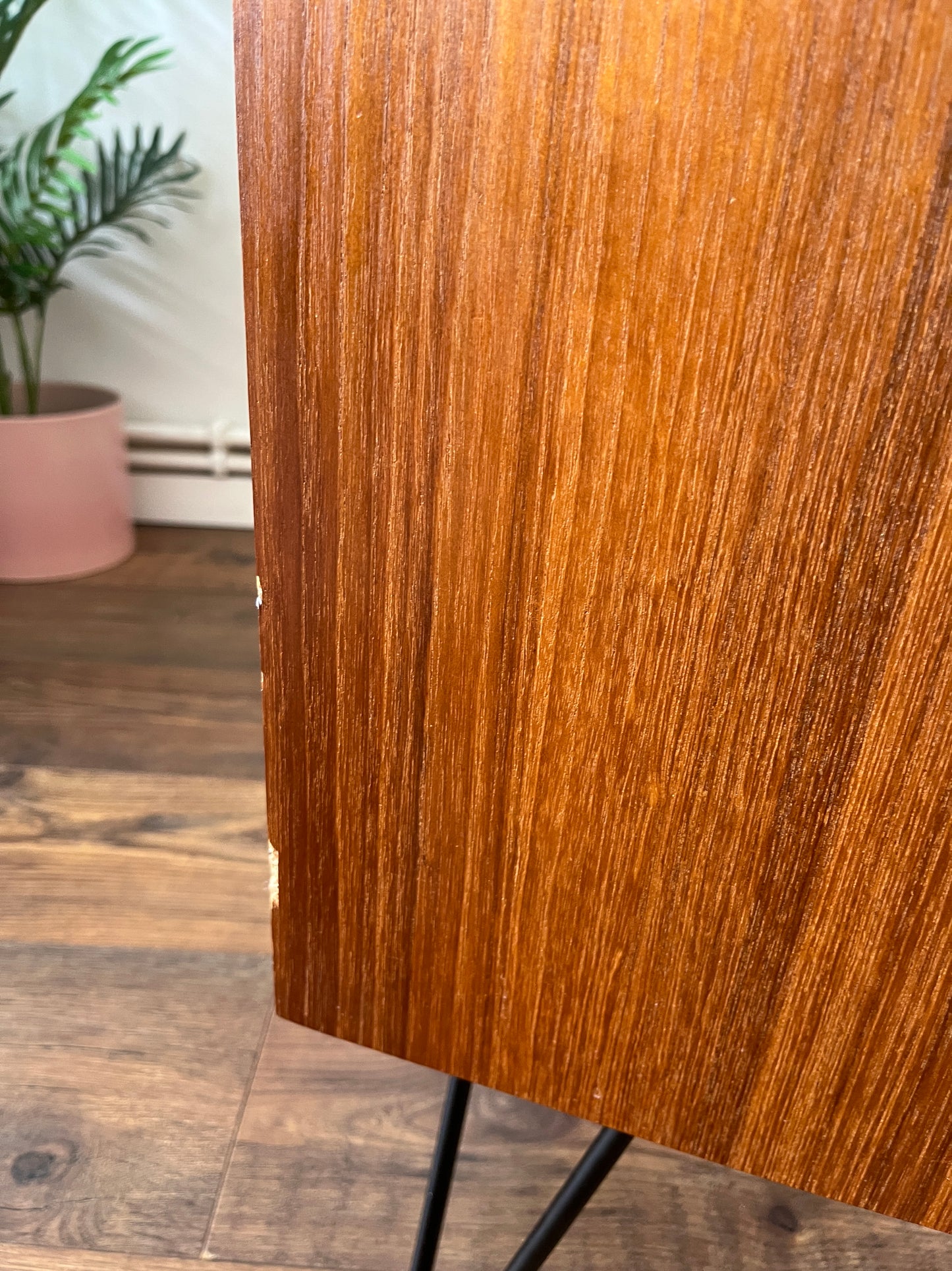 Mid Century Teak Record Cabinet