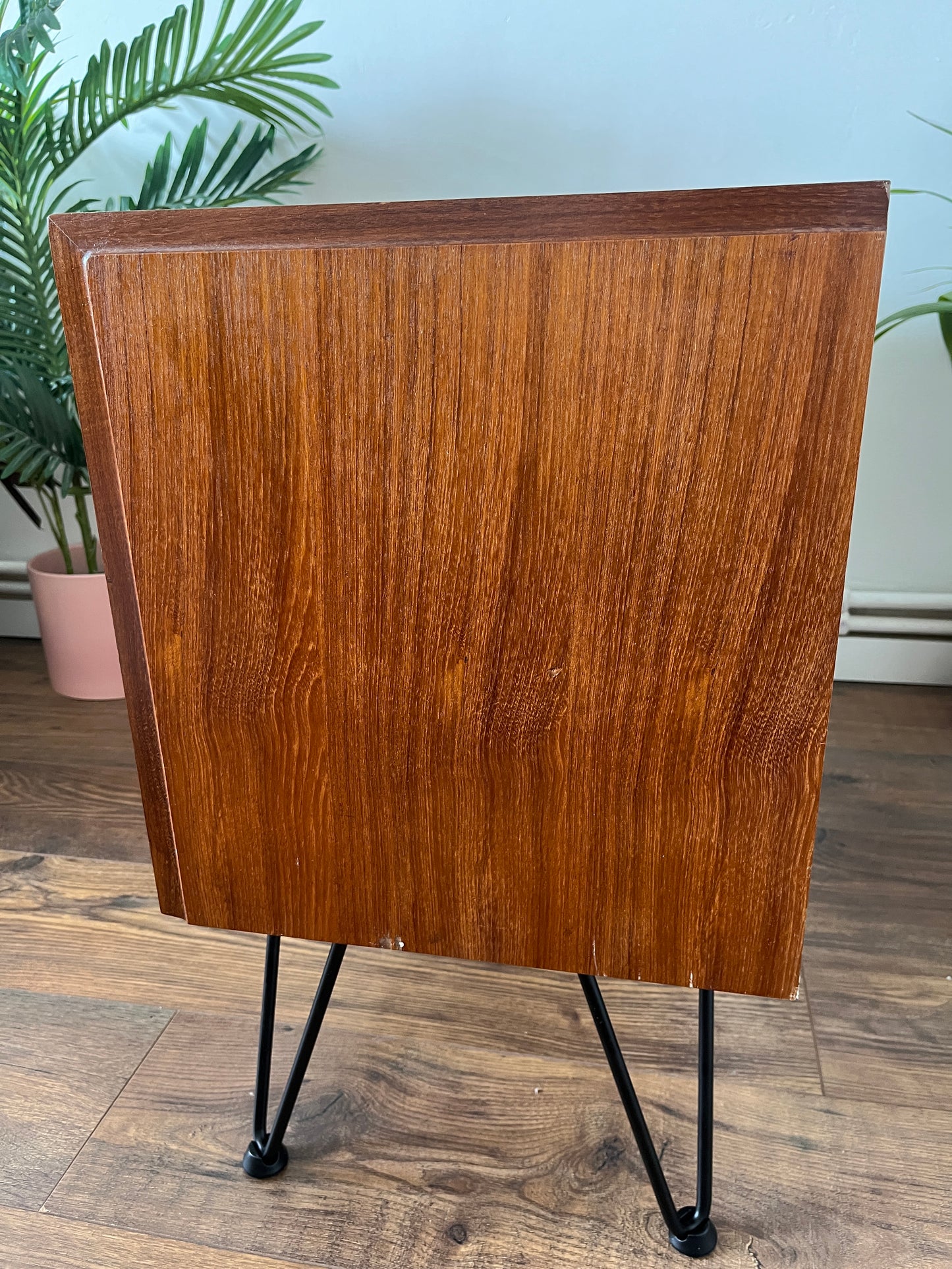 Mid Century Teak Record Cabinet