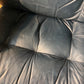 Erkones Stressless 1970s Leather Armchair & Foot Rest