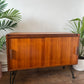 Mid Century Teak Record Cabinet